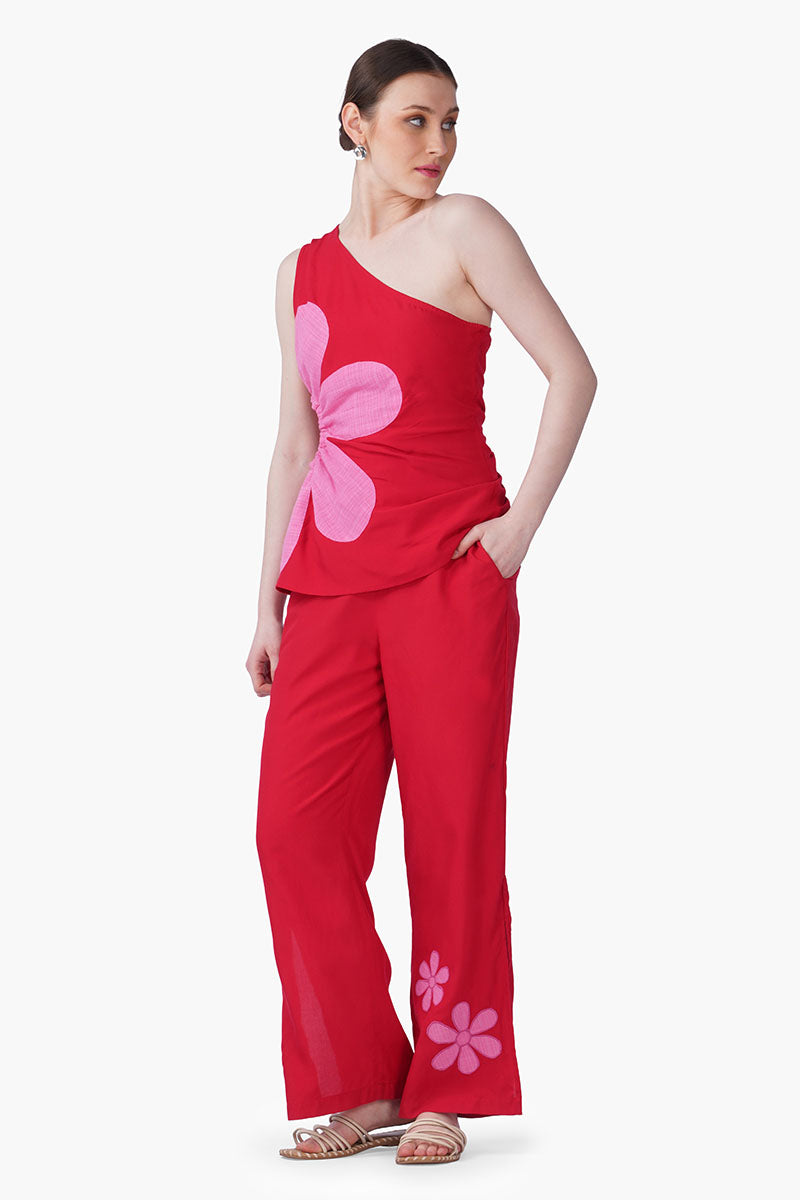 Rose Petal Scarlet Top | View 3