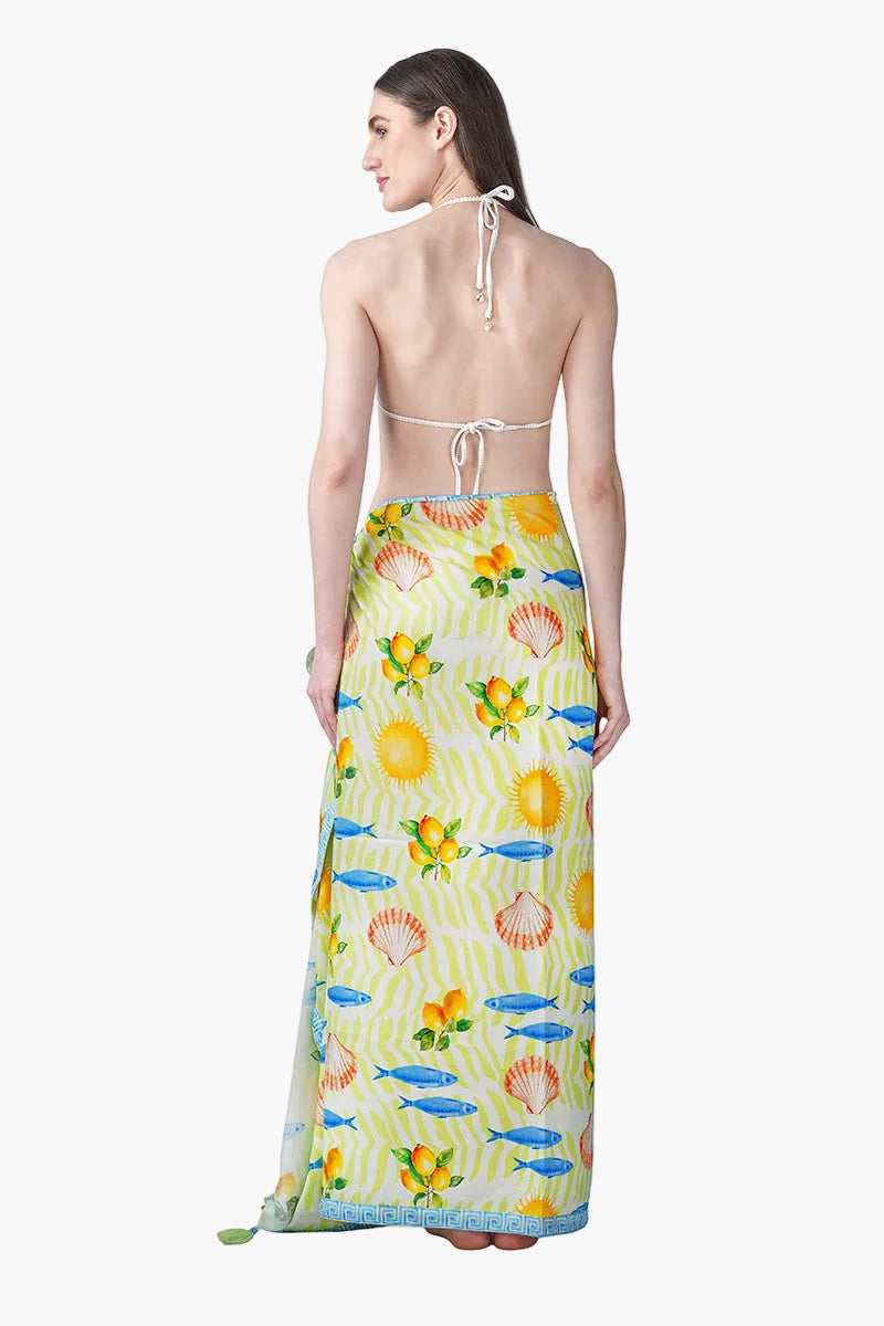 Fish Shell Sunshine Sarong | View 3