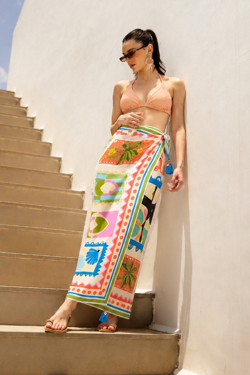 Toucan Pop Fruit Sarong | view 1