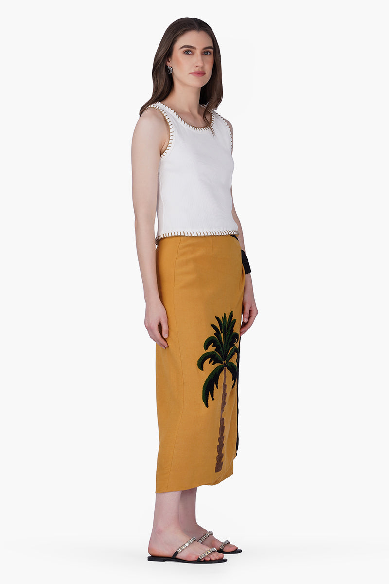 White Essential Sleeveless Top