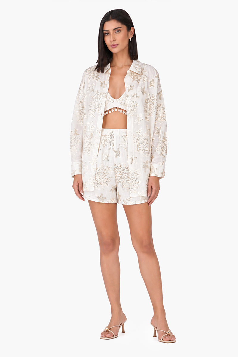 Shoreline Shimmer Shorts