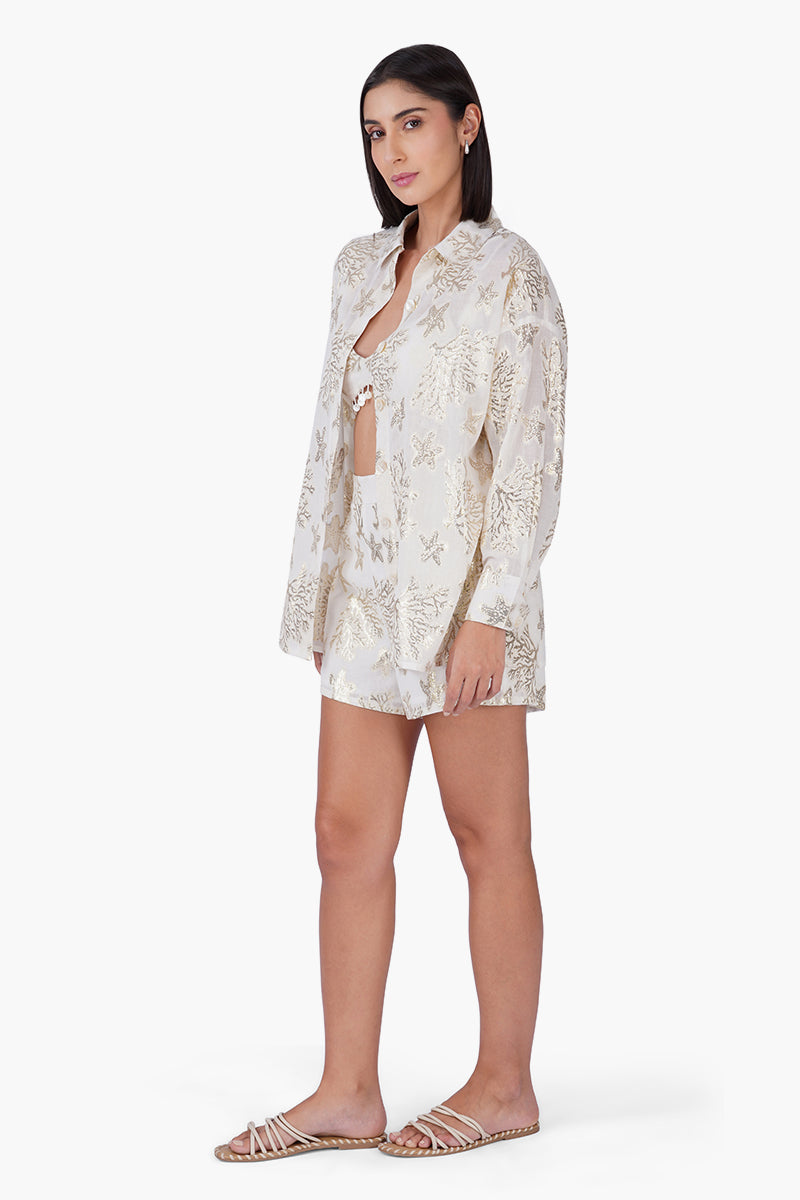 Shoreline Shimmer Shorts | View 3