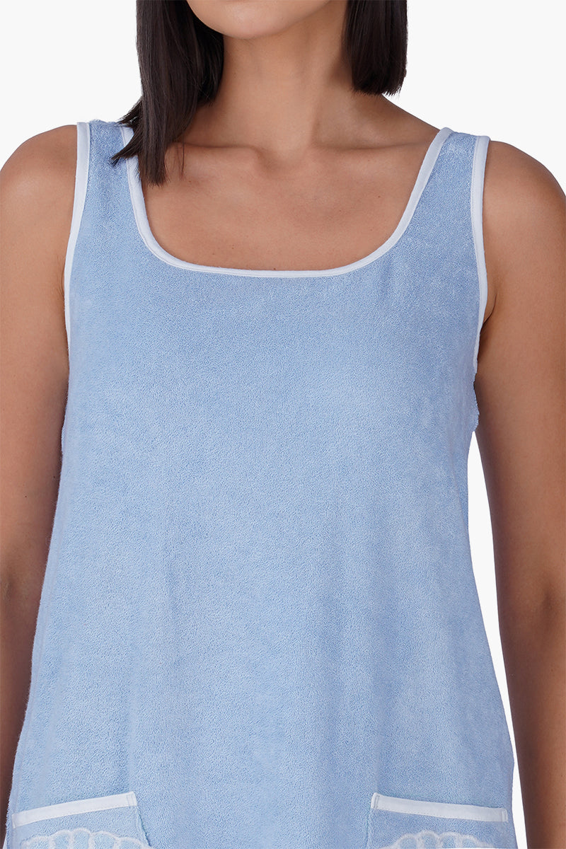 Blue Mariner Shell Slip On Short Dress | View 6