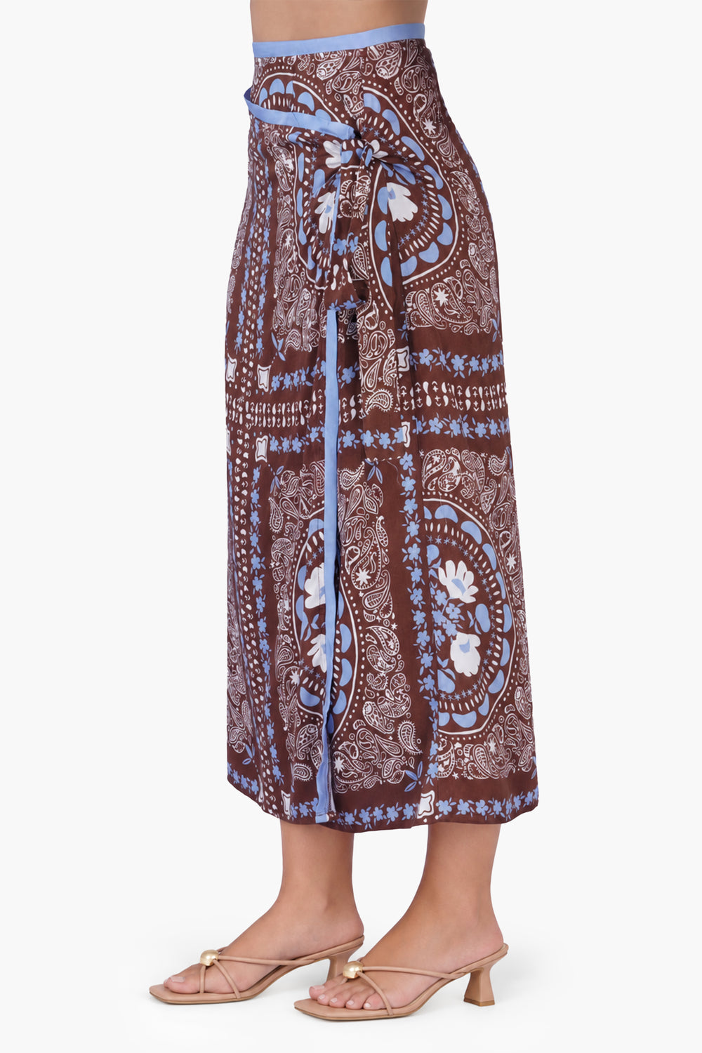 Sundown Bandana Wrap Skirt