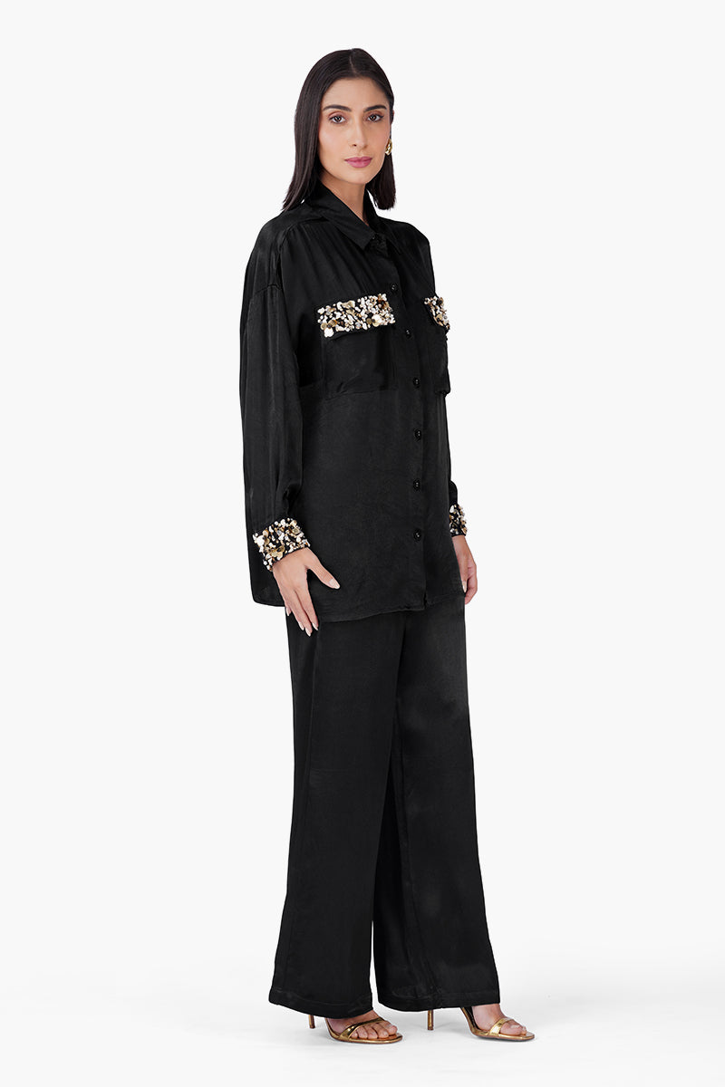 Black Noir Jewel Shirt | View 3