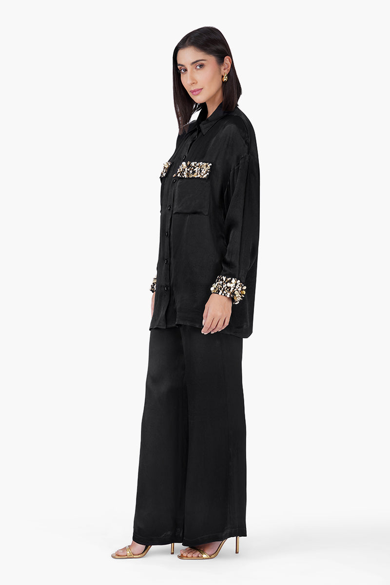 Black Noir Jewel Shirt | View 4