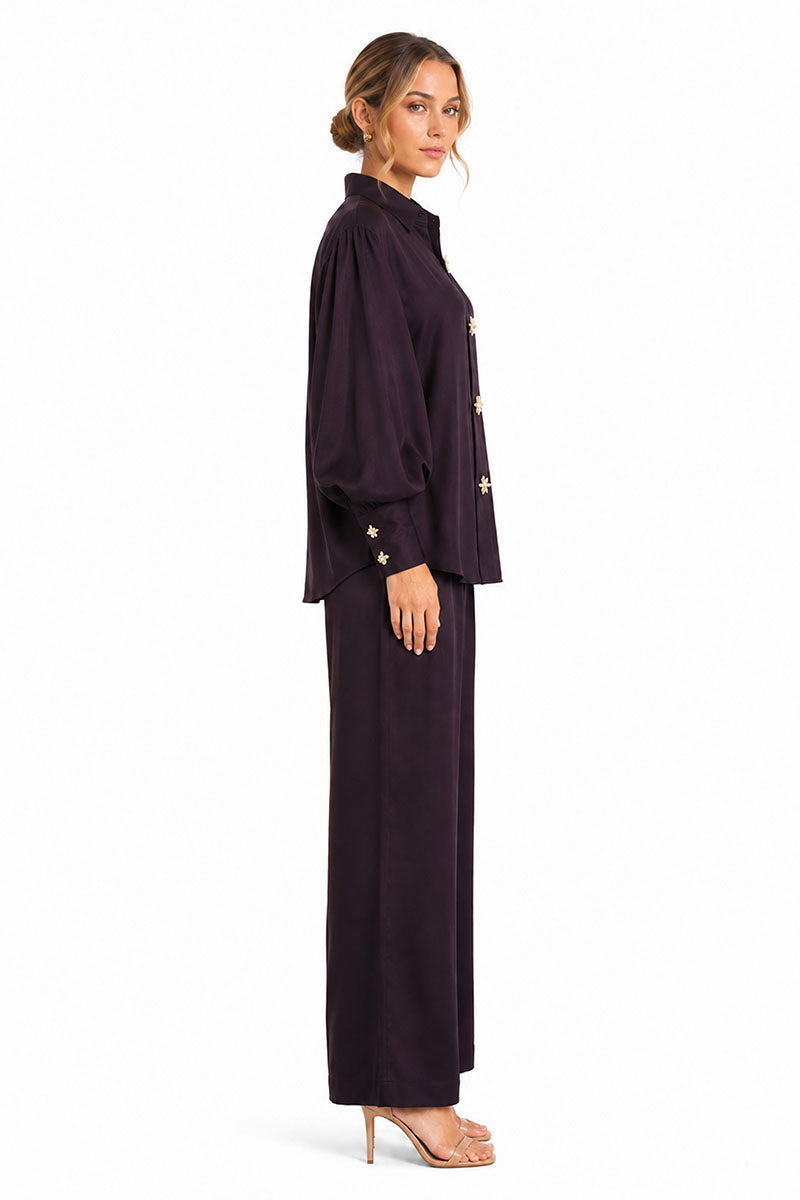Nautical Treasure Flared Pants