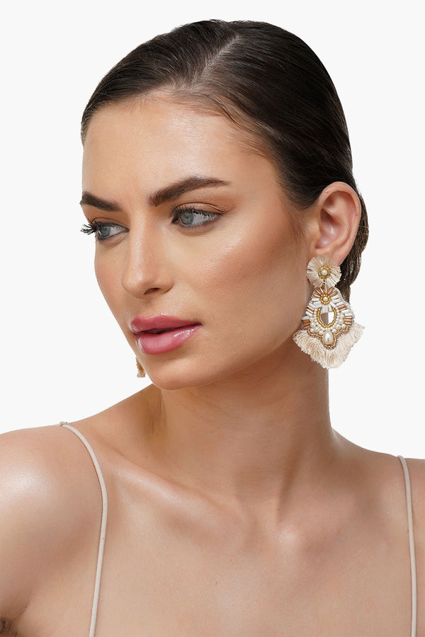 Dreaming of the Beach Fringe Earrings