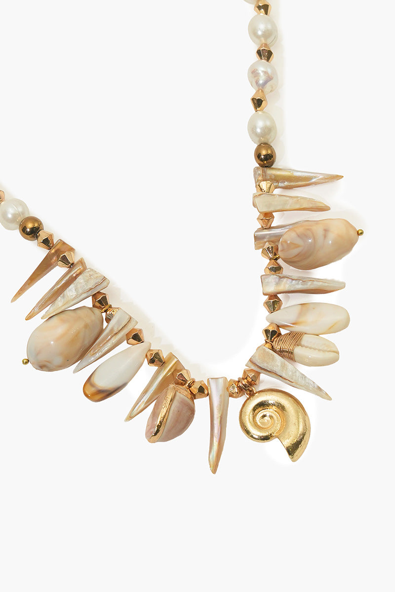 Natural Shore Handcrafted Boho Charm Necklace