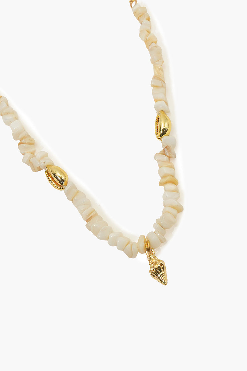 Conch Breeze Handcrafted Boho Charm Necklace