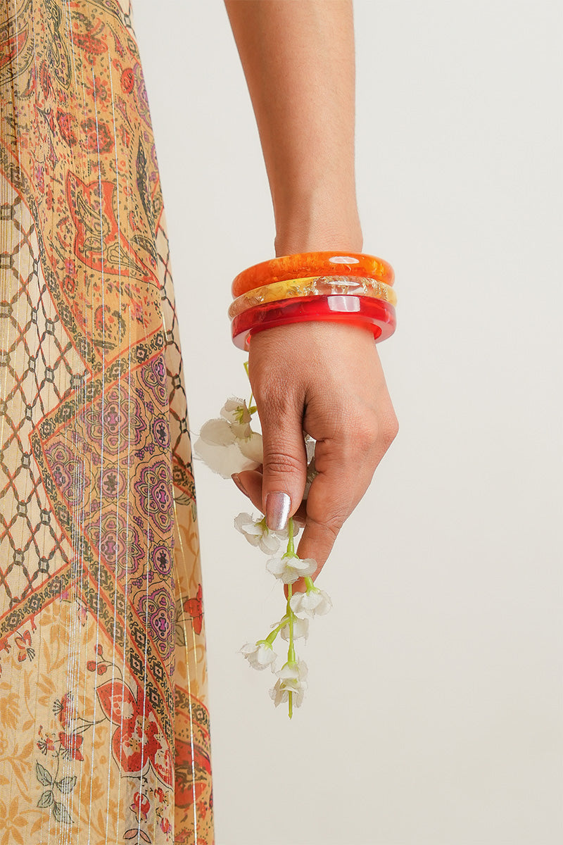 Resin Radiance Artisanal Resin Bangle