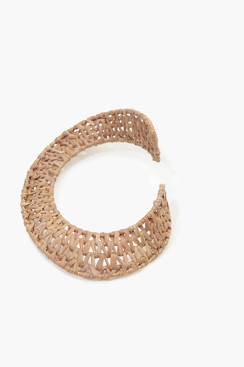Eco Raffia Artisanal Raffia Bangle | view 1