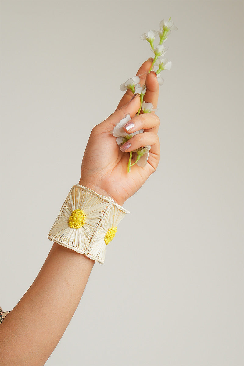 Nature’s Raffia Artisanal Raffia Bangle
