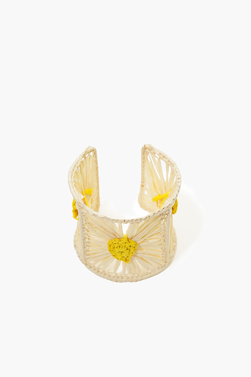 Nature’s Raffia Artisanal Raffia Bangle | view 1