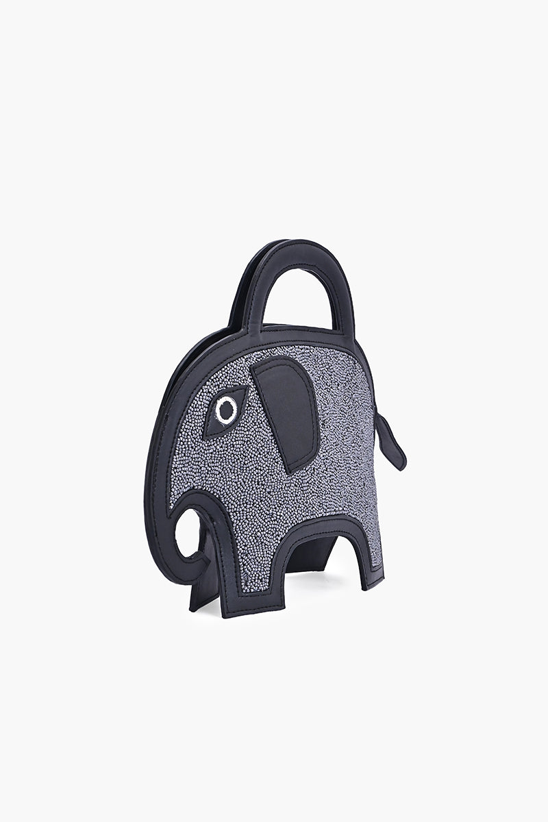Gentle Giant Elephant Beaded Bag | View 5