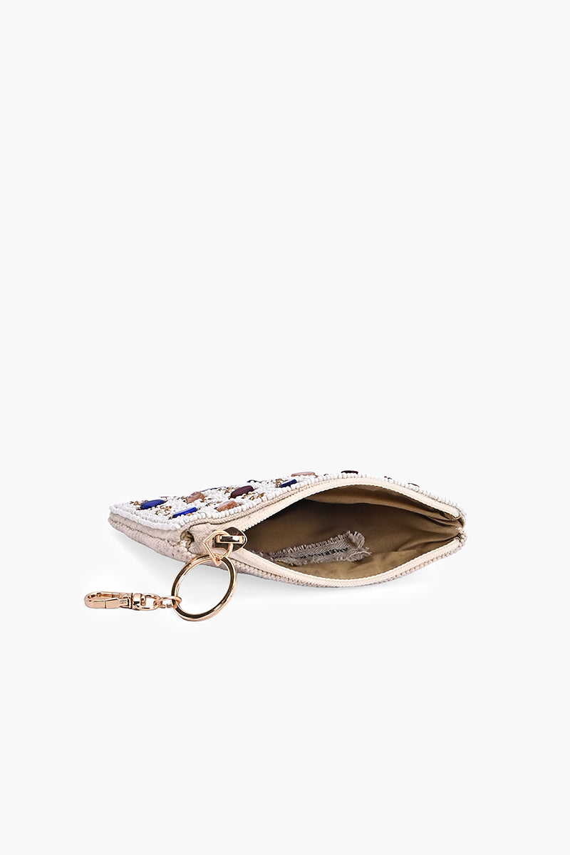Ivory Jewel Coin Pouch | View 4