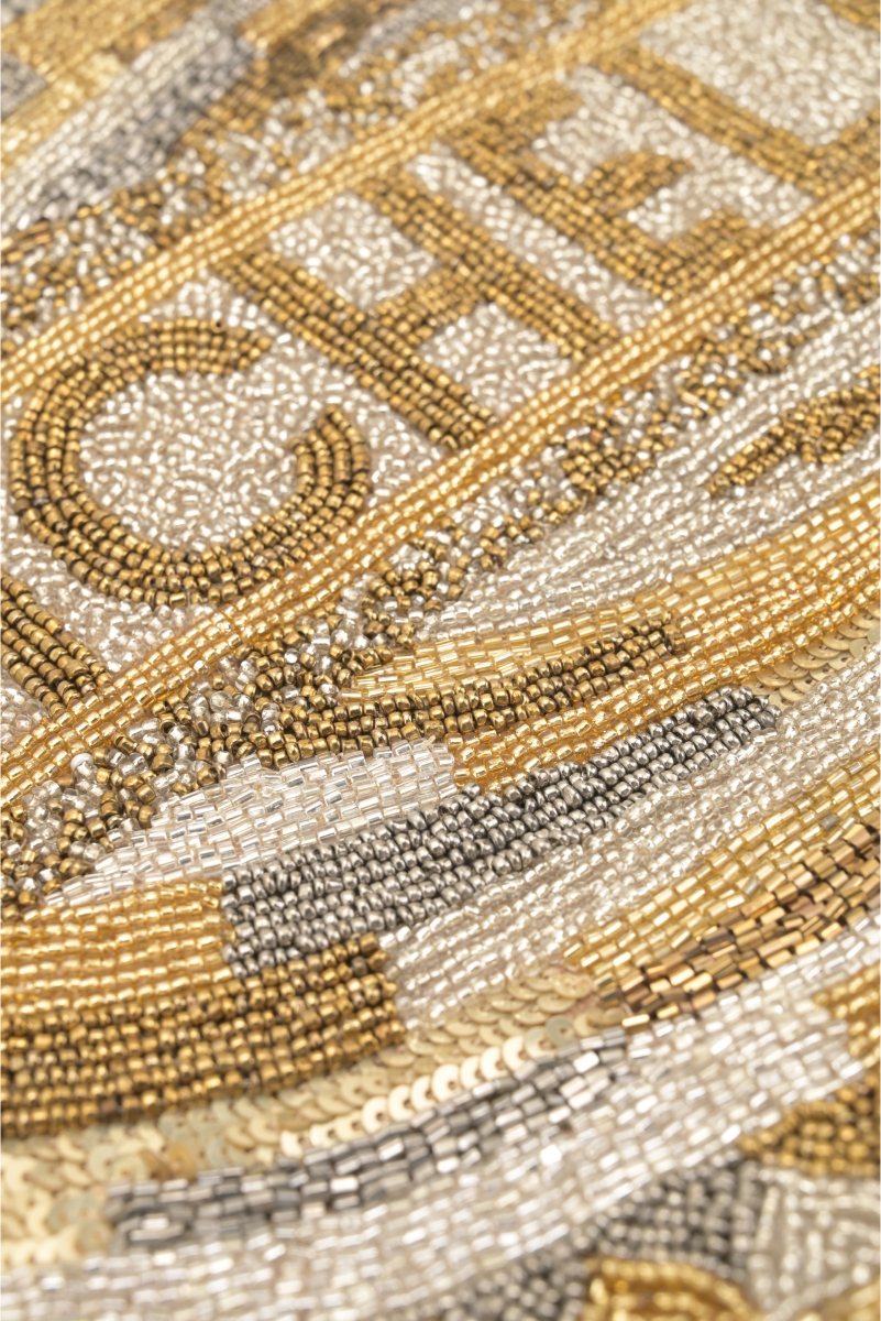 Golden Layers Personalized Tote