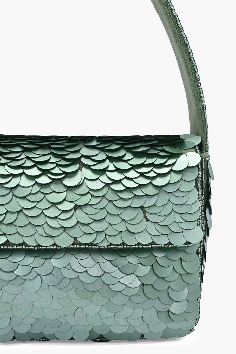 Mermaid Mist Green Shoulder Bag | View 3