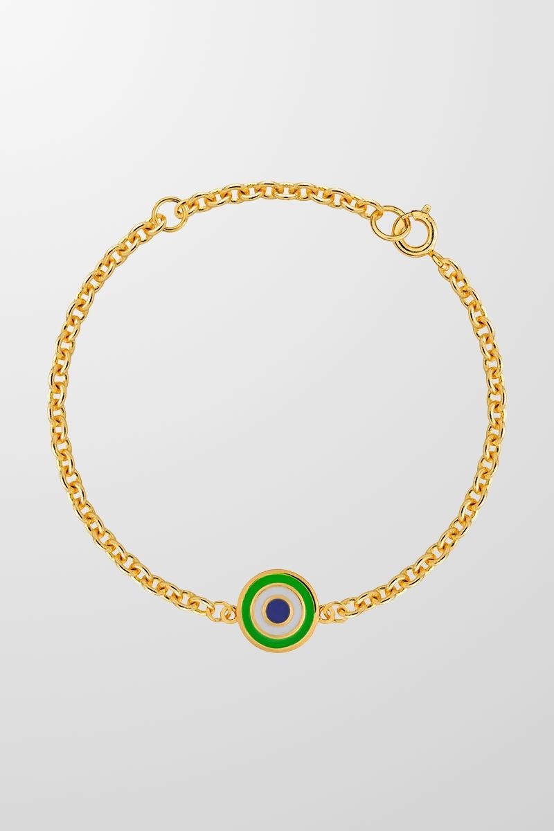 The Mykonos Bracelet in Green