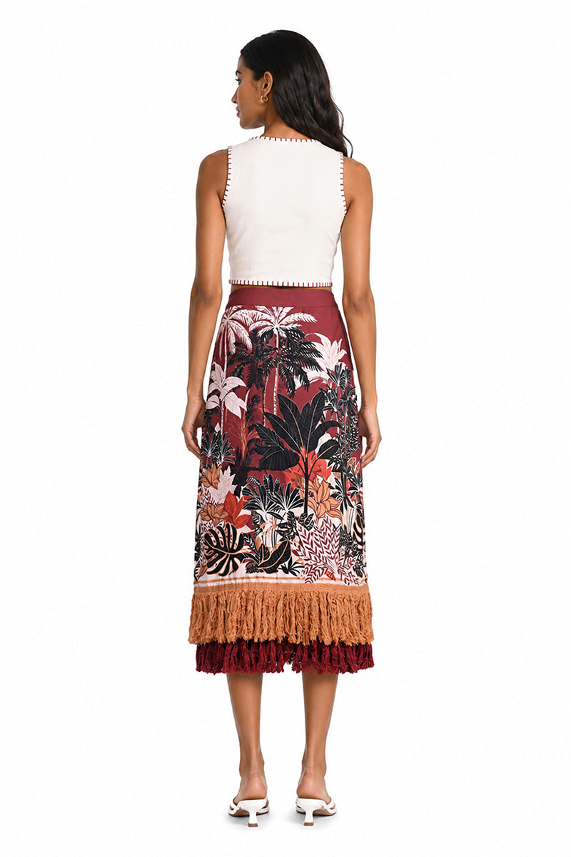 Beachcomber Beaded Crop Top | View 4
