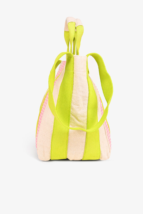 Electric Neons Embroidered Tote
