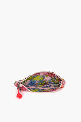 Vibrant Embellished Crossbody Pouch