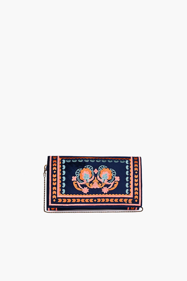 Fiji Fusion Embroidered Clutch