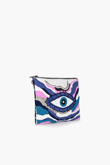 Smokey Eye Evil Eye Clutch