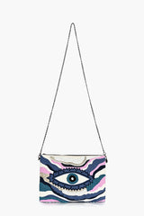 Smokey Eye Evil Eye Clutch
