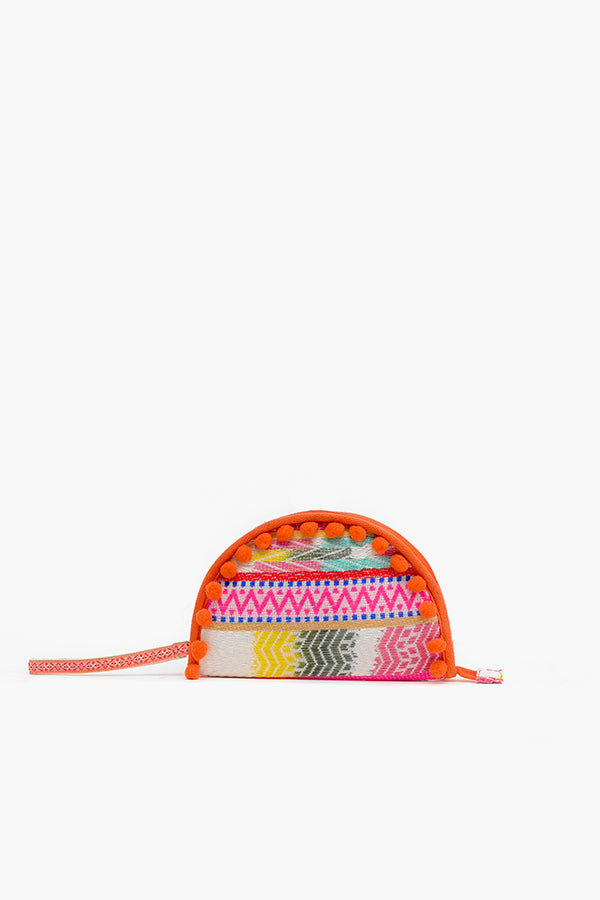 Isabella Half Moon Clutch