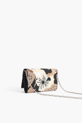 Vintage Charm Embellished Flap Clutch