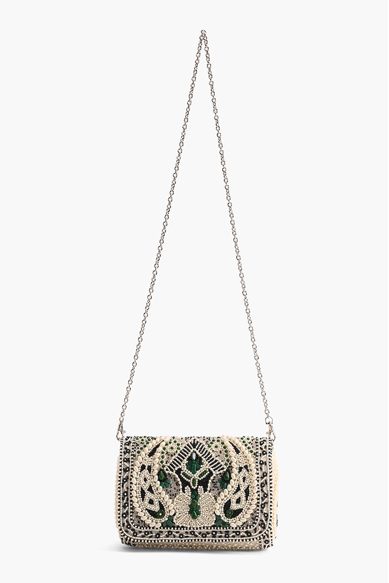 MAYA EMERALD EAST WEST SHOULDER BAG main image 0