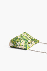 Embellished Novelty Convertible Clutch-Green Goddess