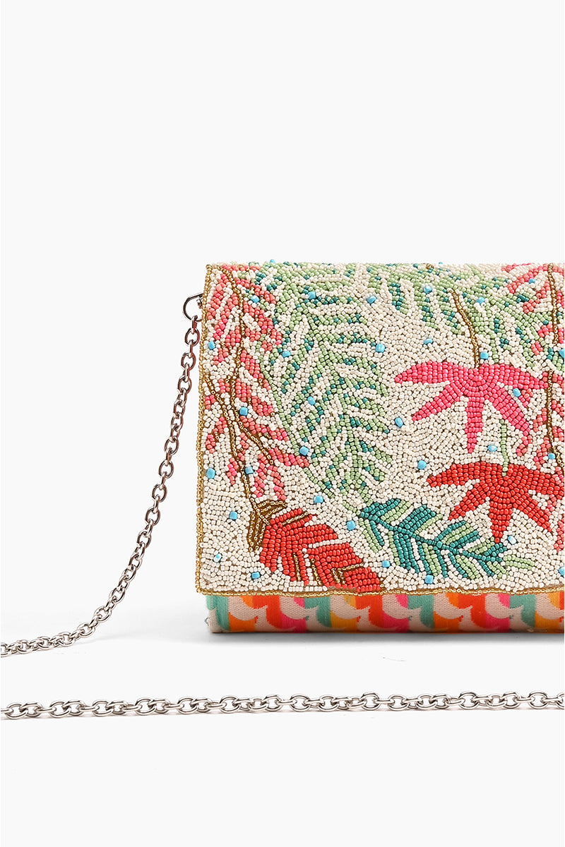 Tropical Paradise Embellished Clutch | America & Beyond