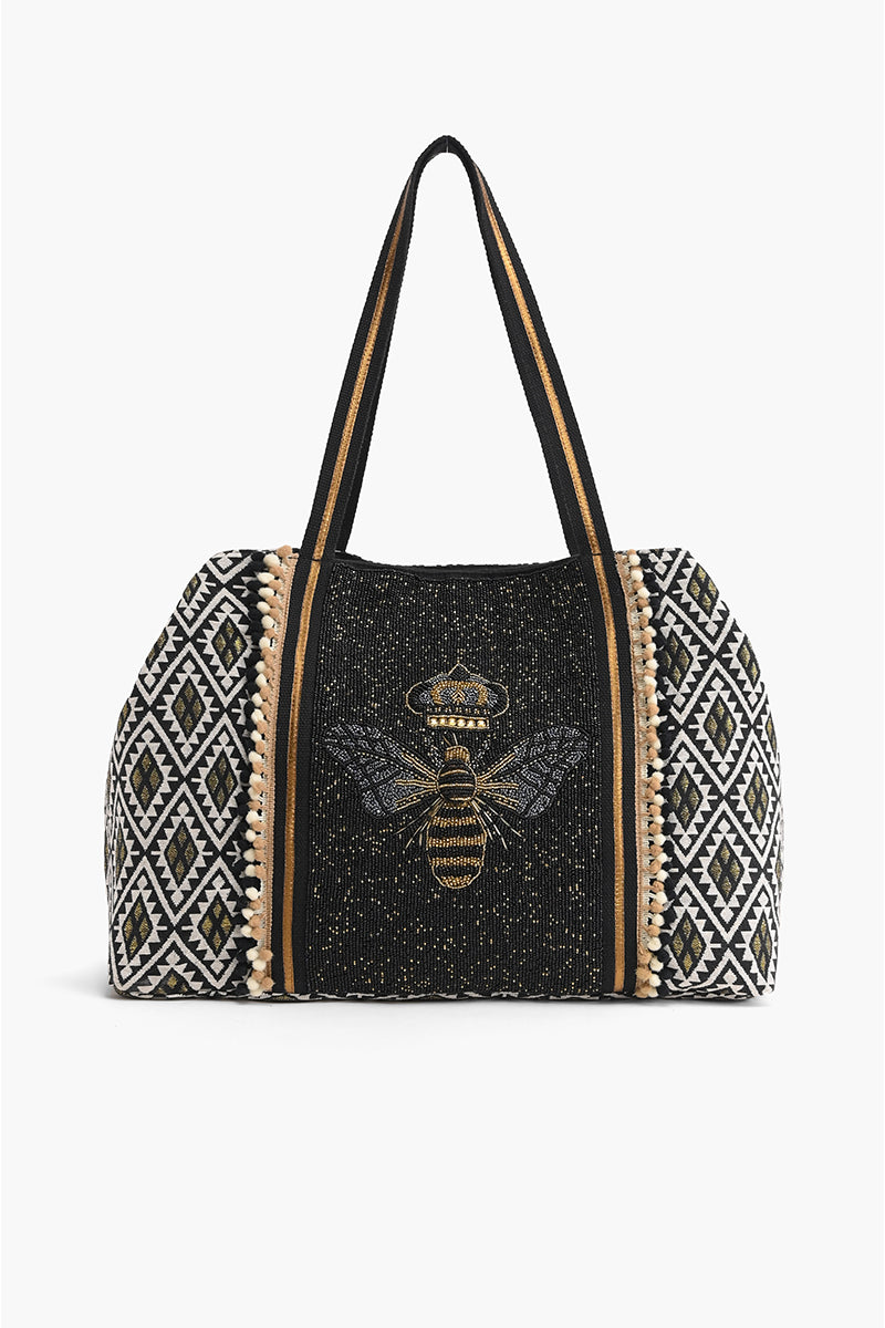 Queen Bee Tote with Coin Bag