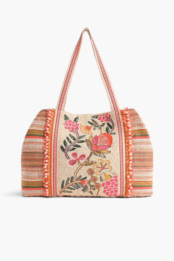 Desert Flowers Tote with Coin Bag