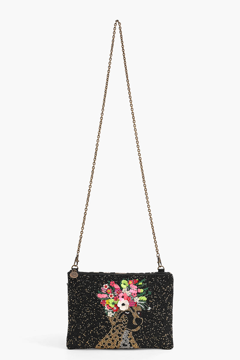 Cheetah Queen Embellished Clutch