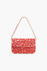 Pink Leopard Shoulder Bag