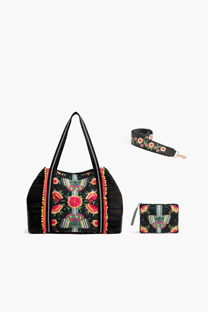 Midnight Butterfly Bliss Set of 3