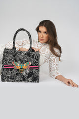 Midnight Moth Tote