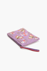 Purple Bee Wristlets Hand-Woven Jacquard Design