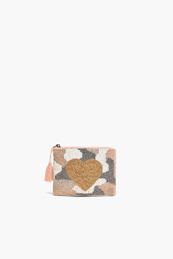 Camo Heart Mini Pouches