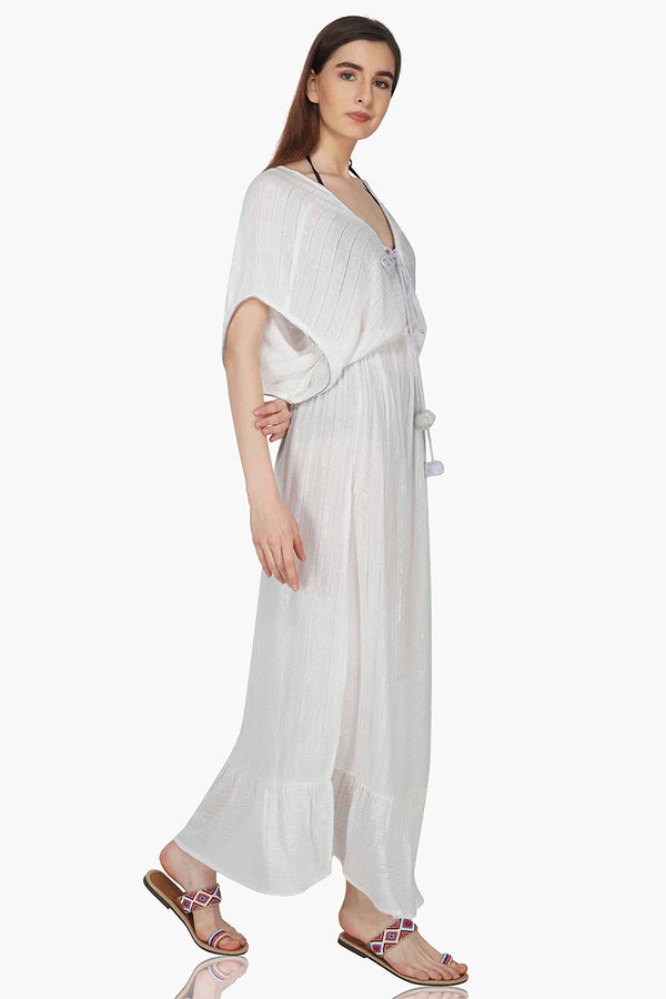 Mythic Grecian Goddess Flowy Maxi Dress