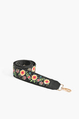 Embellished Crossbody Strap-Midnight Butterfly