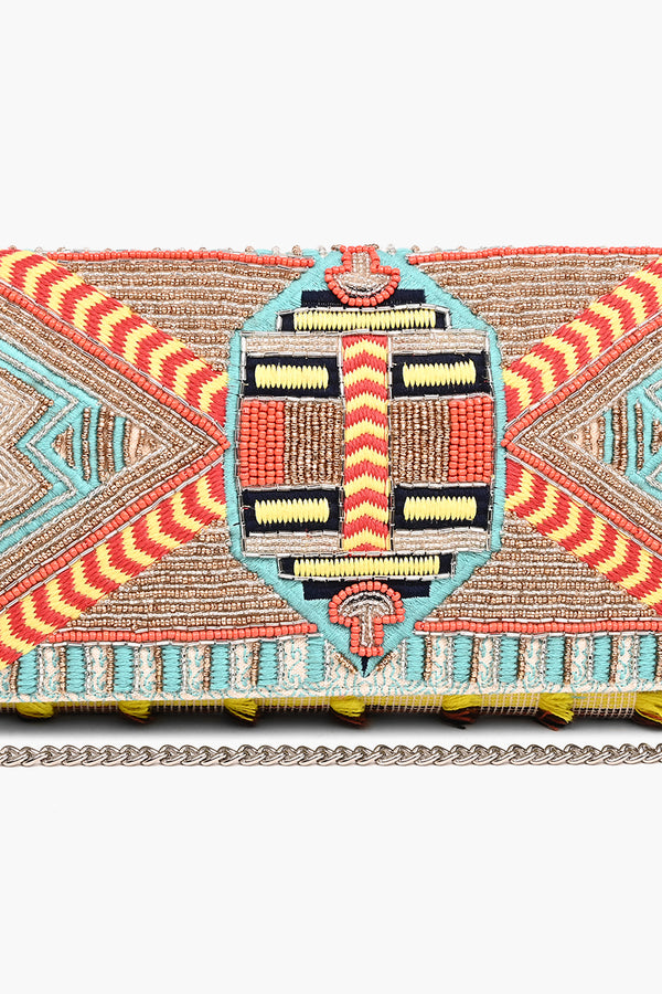 Navajo Embellished Clutch