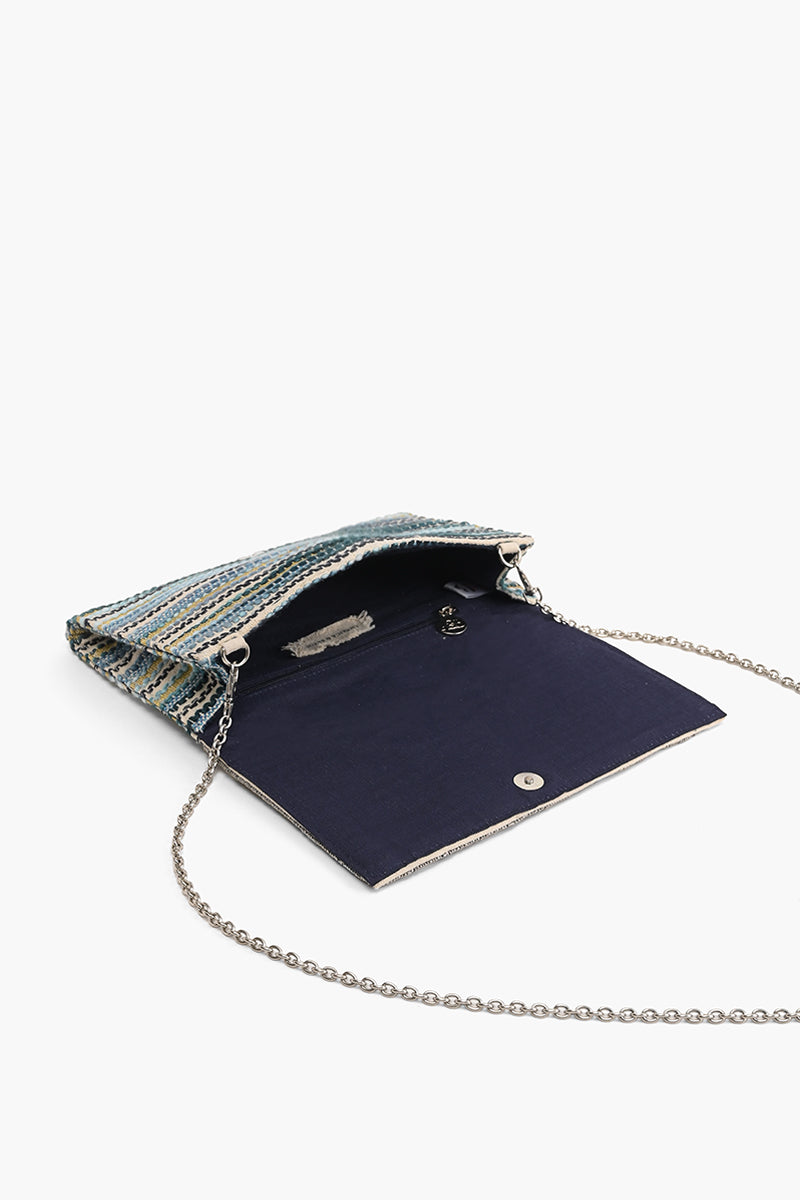 Grecian Nights Evil Eye Embellished Clutch