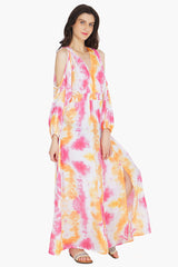 Sunrise Tie Dye Maxi Dress