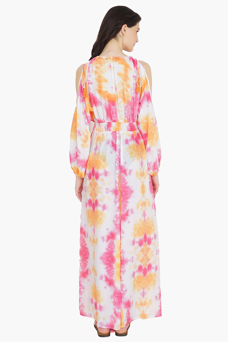 Sunrise Tie Dye Maxi Dress