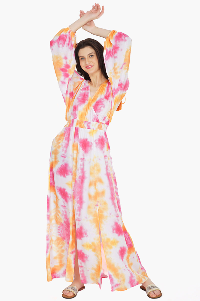 Sunrise Tie Dye Maxi Dress