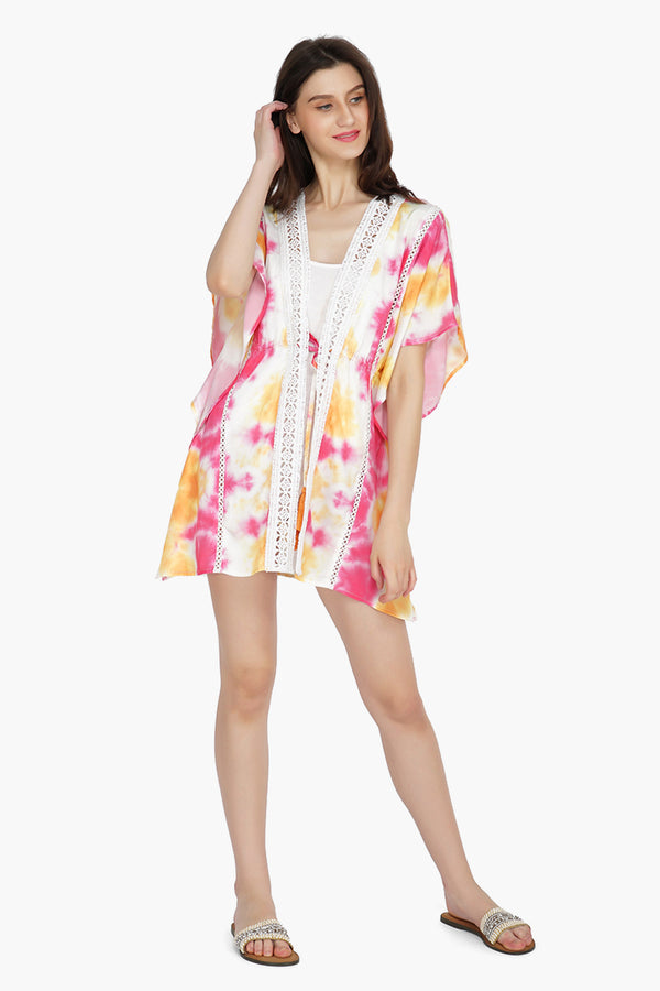 Sunrise Tie Dye Cover Up
